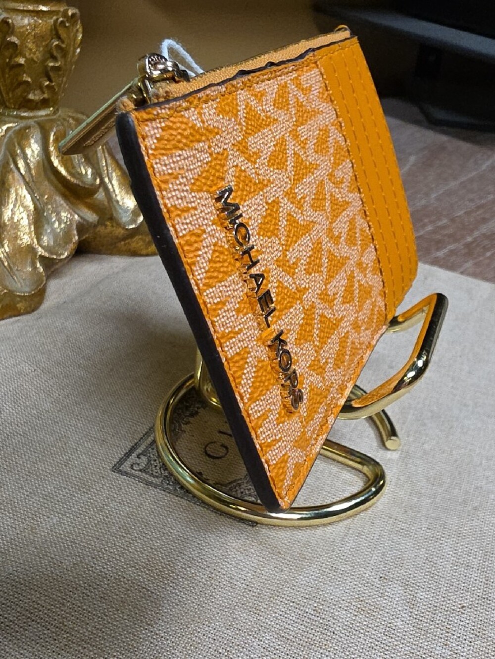 Michael Kors Signature JetSet MK Crossbody (NWT) w/ Matching Card Holder (NWOT) - Picture 11 of 14